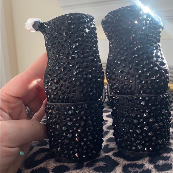 STUNNING Badgley Mischka Sparkly Heels - Picture 8 of 14